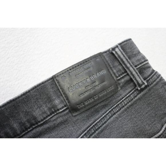 Lucky Brand 410 Athletic Slim Fit Stretch Dark Gray Denim Jeans Mens Sz 36 x 32 - Picture 1 of 9